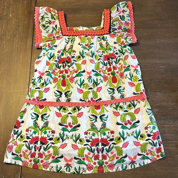 Roller Rabbit | Dresses | Roller Rabbit Multicolored Ruffle Sleeve ...